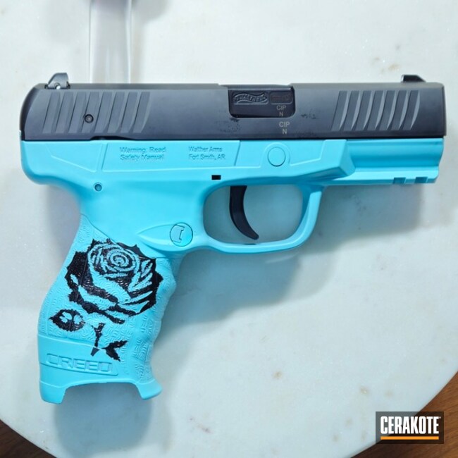 Custom Black Rose