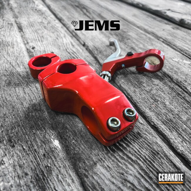 Jems Blazing Redline: Cerakote Firehouse H-216 Bmx Restoration