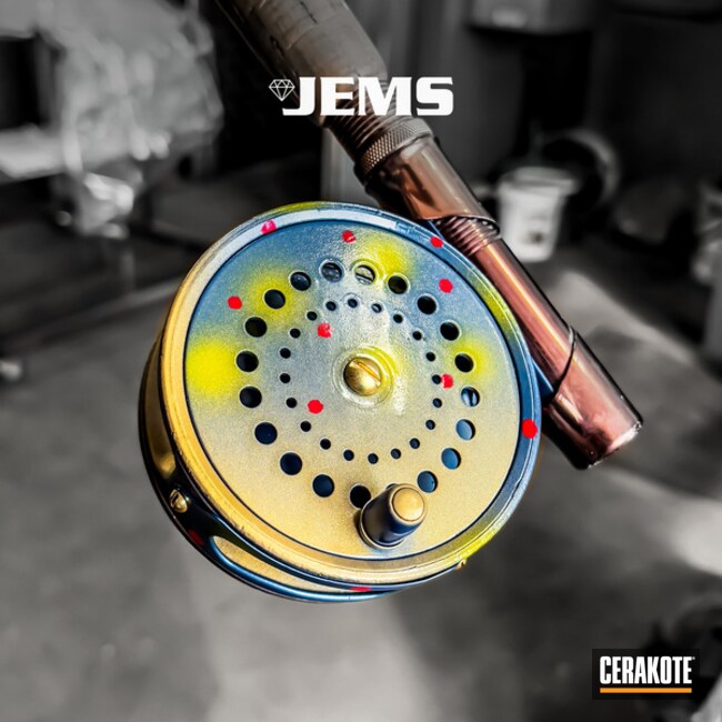 Jems: Element-proof Custom Cerakote Fishing Reel Transformation