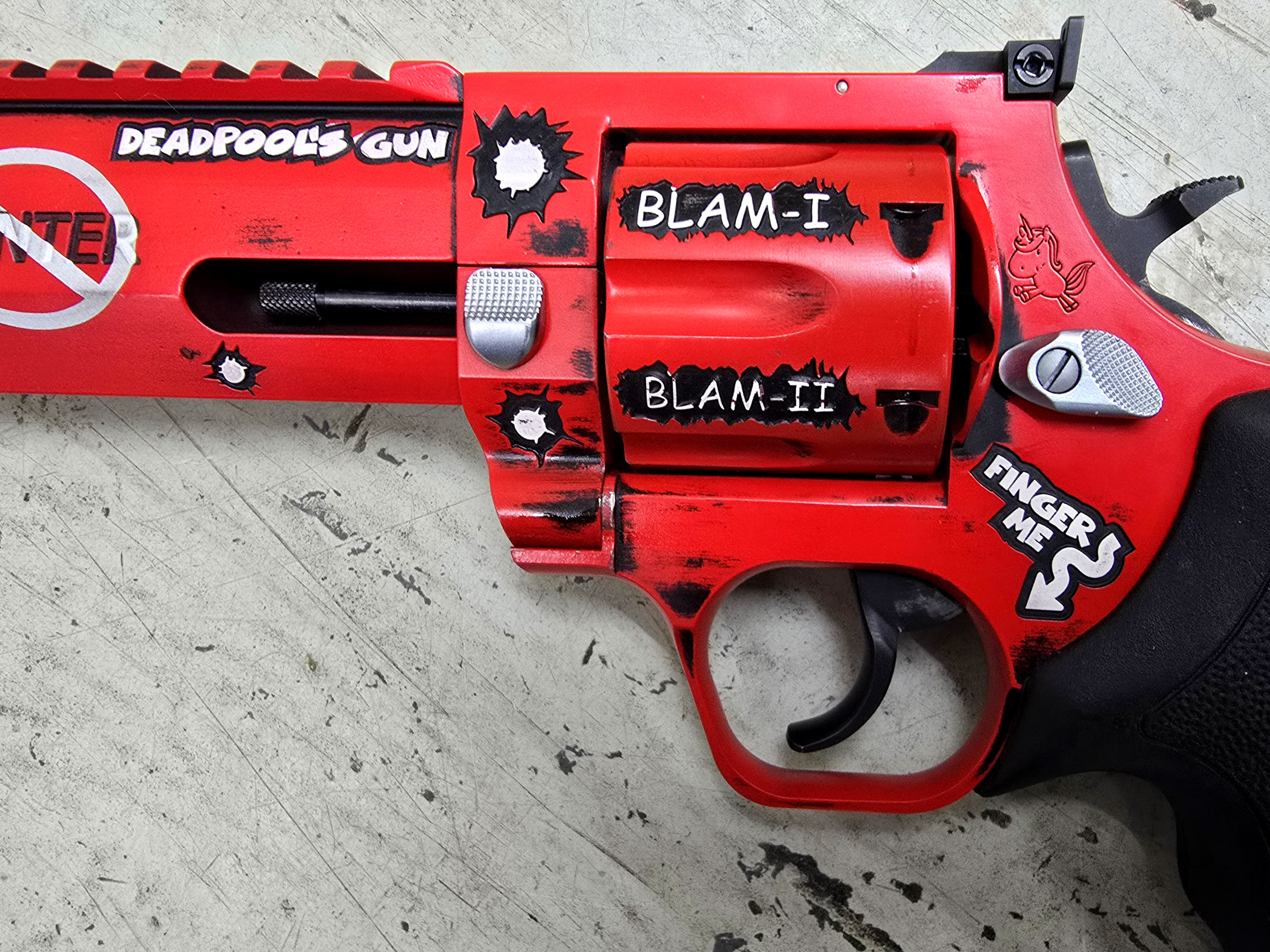 Cerekote Raging Hunter Deadpool Theme Taurus Raging Hunter | Cerakote