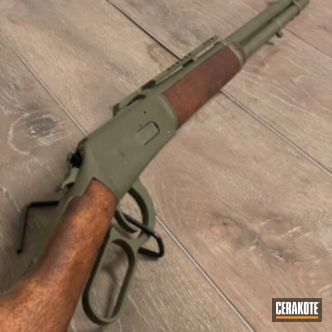 Green Lever Action 