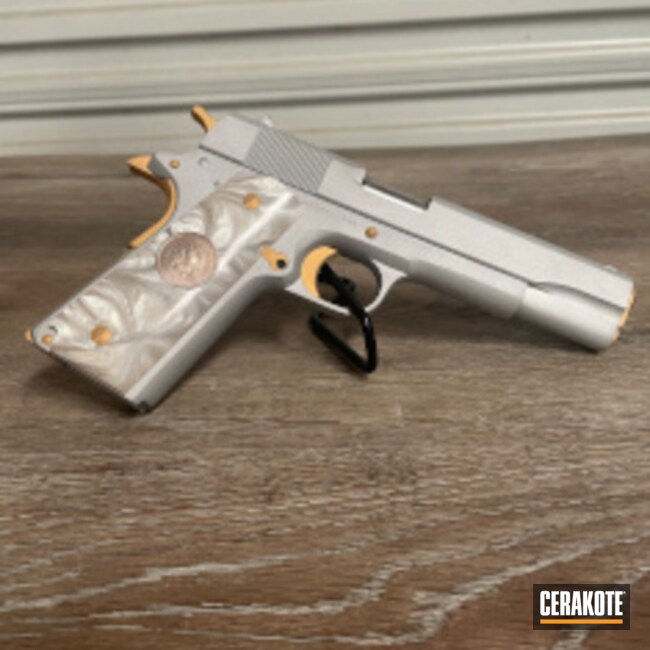 Pearl & Gold Pistol 