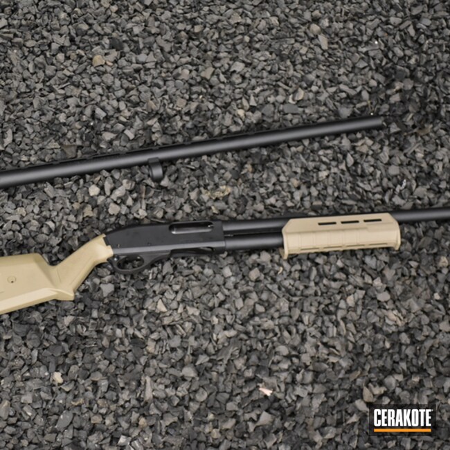Graphite Black Remington 870 W/ Matching Bird Barrel