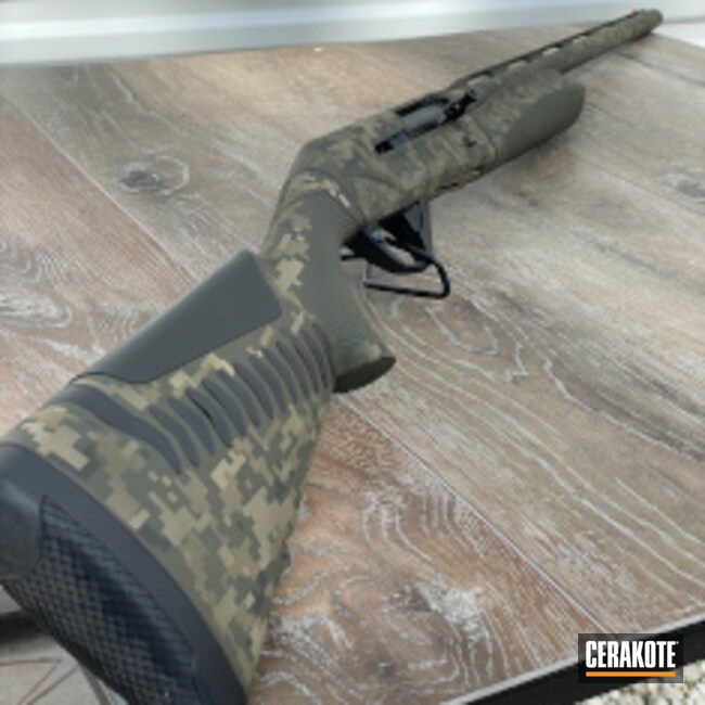 Digital Camo Rifle | Cerakote