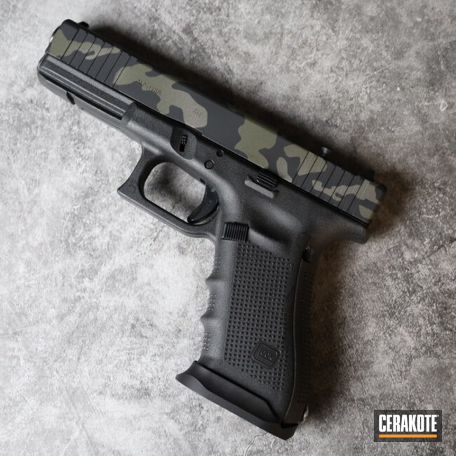 Stainless, Magpul® O.d. Green And Graphite Black Glock 