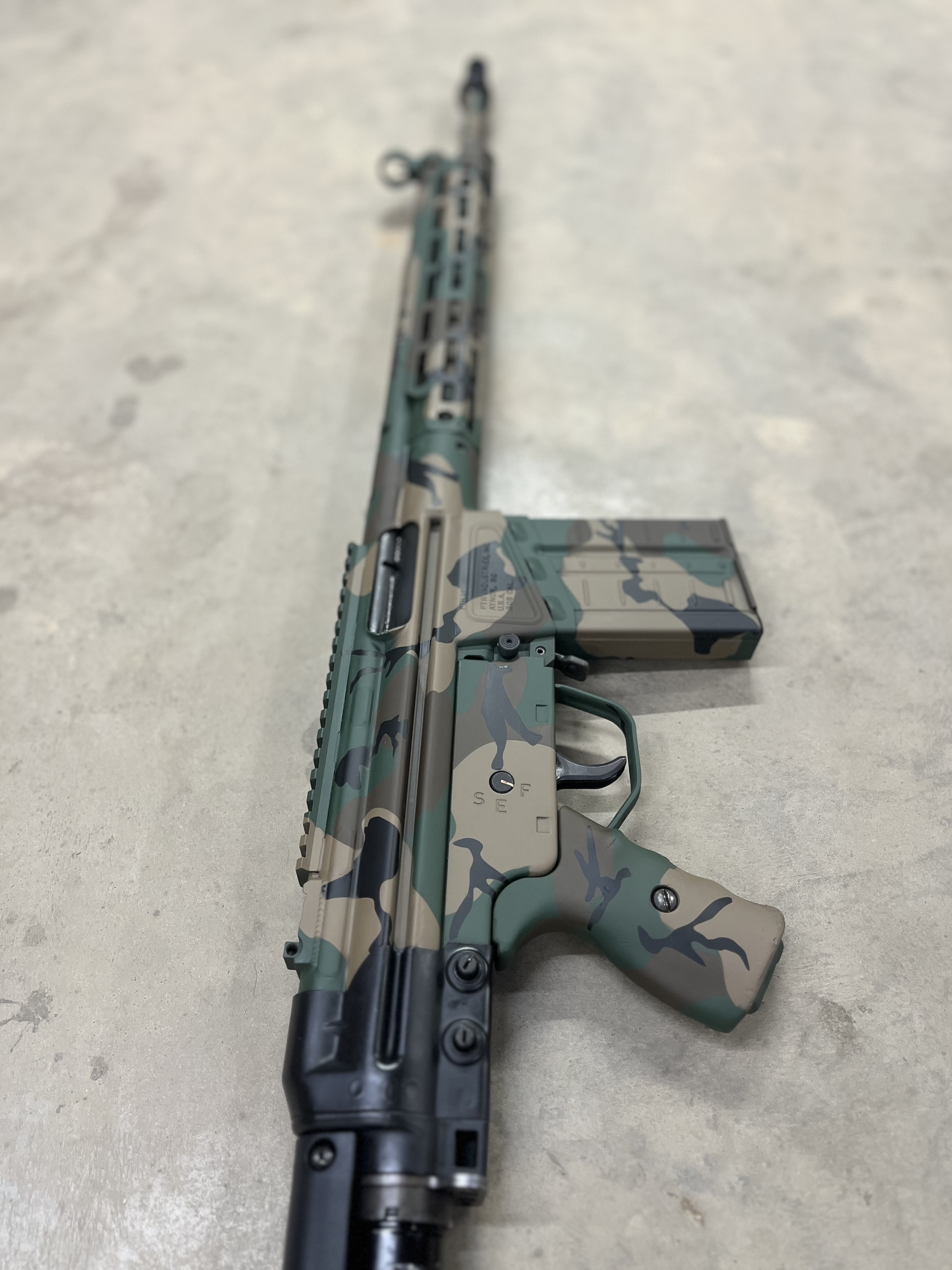 Ptr 91 M81 Woodland PTR91 | Cerakote