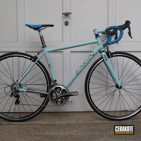 Powder Coating: Bicycle,Sky Blue H-169,Custom