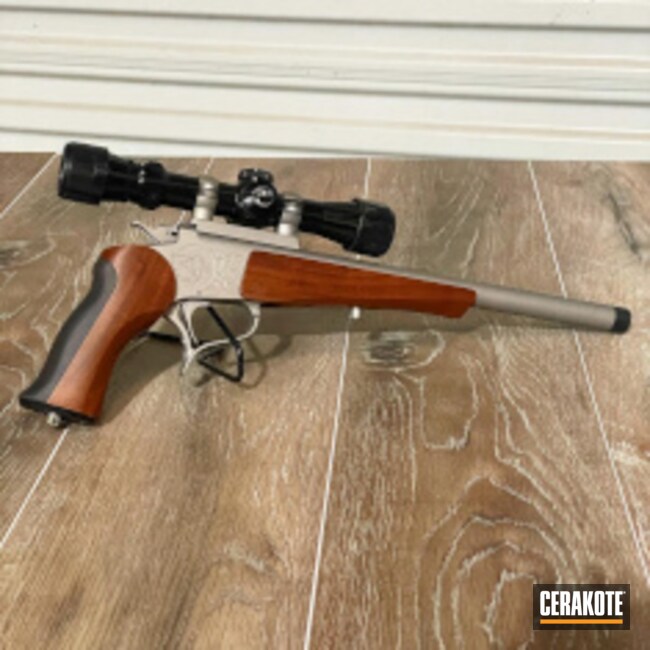 Wood & Aluminum Pistol 