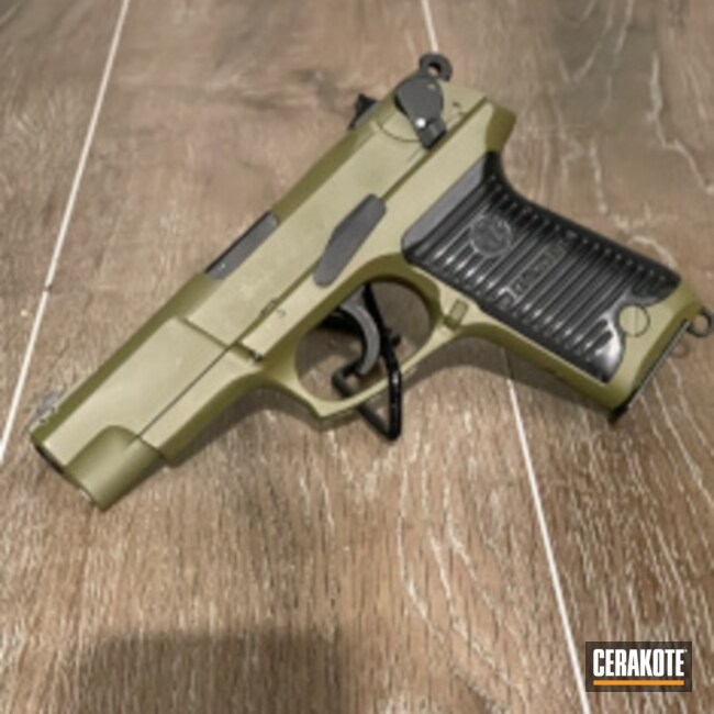 Forest Green Ruger Pistol 