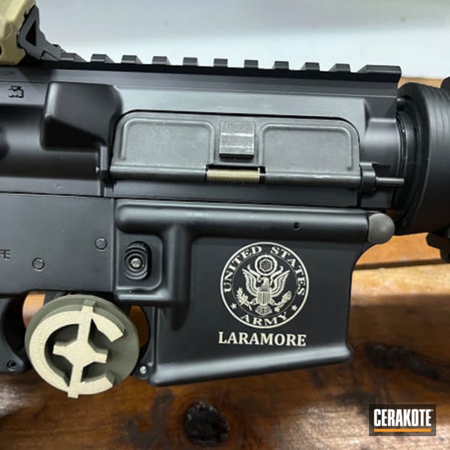 Laser Engraved Lower Fde/black