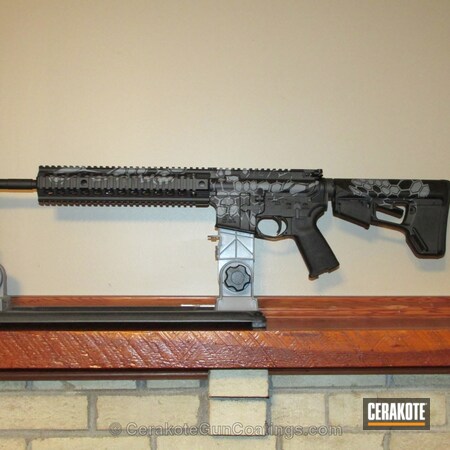 Powder Coating: Graphite Black H-146,Spike's Tactical,Smith's Grey,Smith Grey,Tactical Rifle,Bull Shark Grey H-214