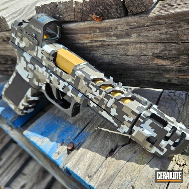 Glock Custom Modified Digital Camo