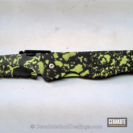 Powder Coating: Graphite Black H-146,Knives,Zombie Green H-168