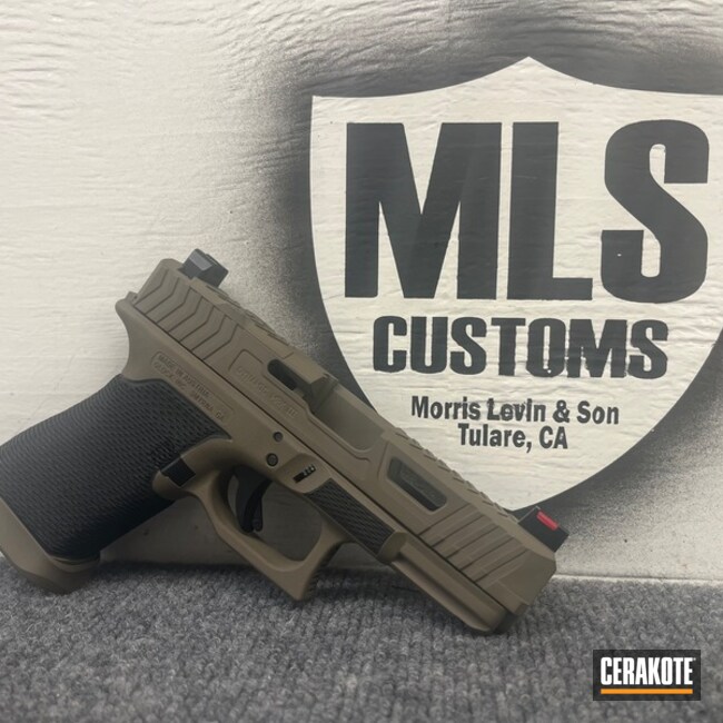 Glock Coated With Cerakote In C-267