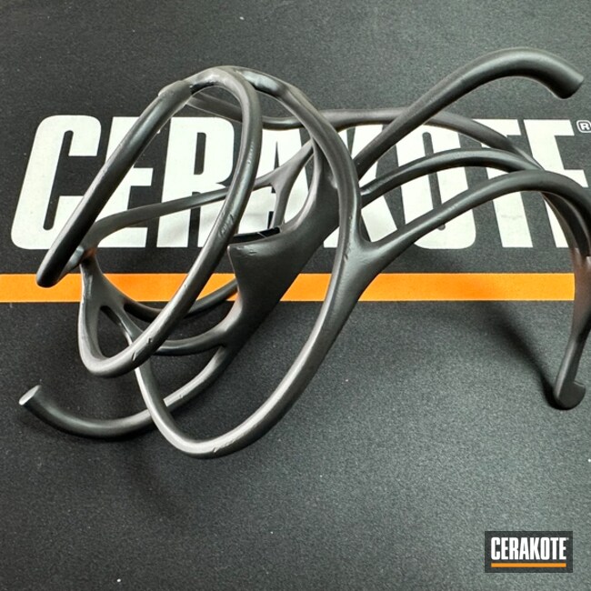 Rapier Handguard Coated With Cerakote