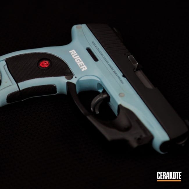 Ruger Lc9s In Robins Egg Blue