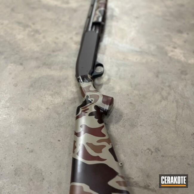Old School Camo With Vortex Bronze