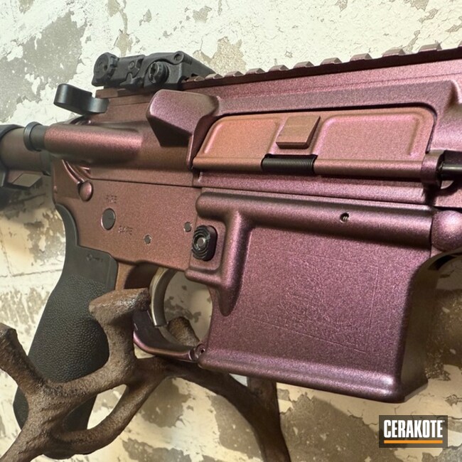 Ar-15 With Matte Guncandy Viper