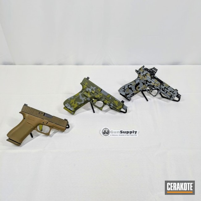 Three Custom Pistols