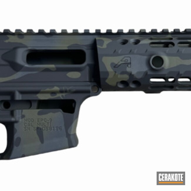 Aero Apc9 Coated With Cerakote In H-190, H-234 And H-236