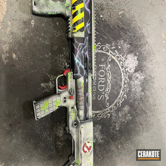Ghostbusters proton and trap | Cerakote