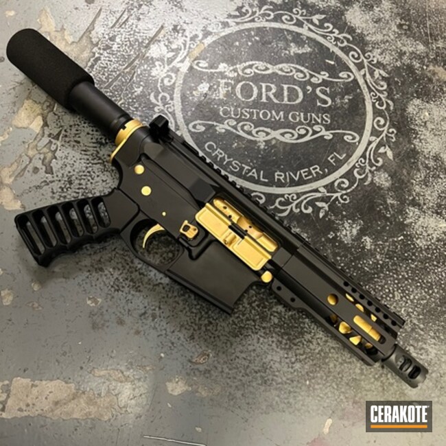 Black And 24kt Gold
