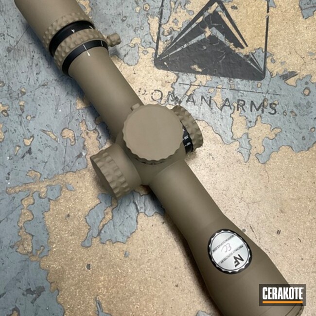 Nightforce Optic Coated With Cerakote In Magpul® Flat Dark Earth