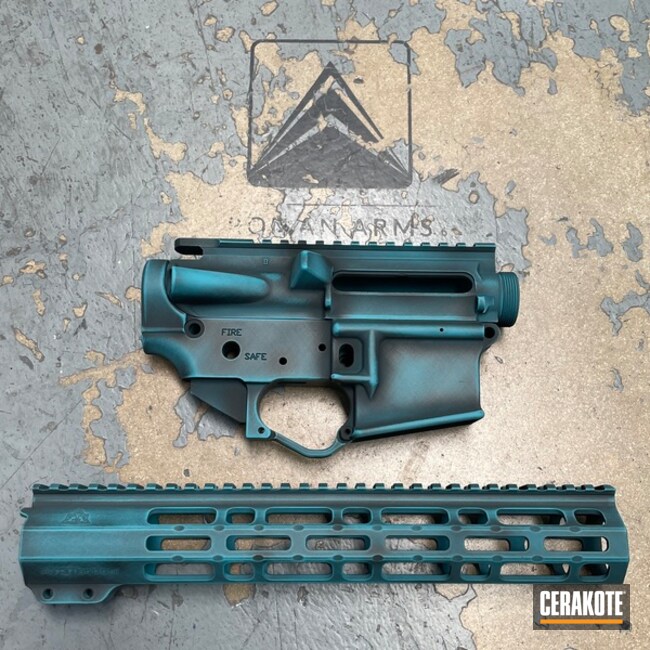 Graphite Black And Aztec Teal Builderset