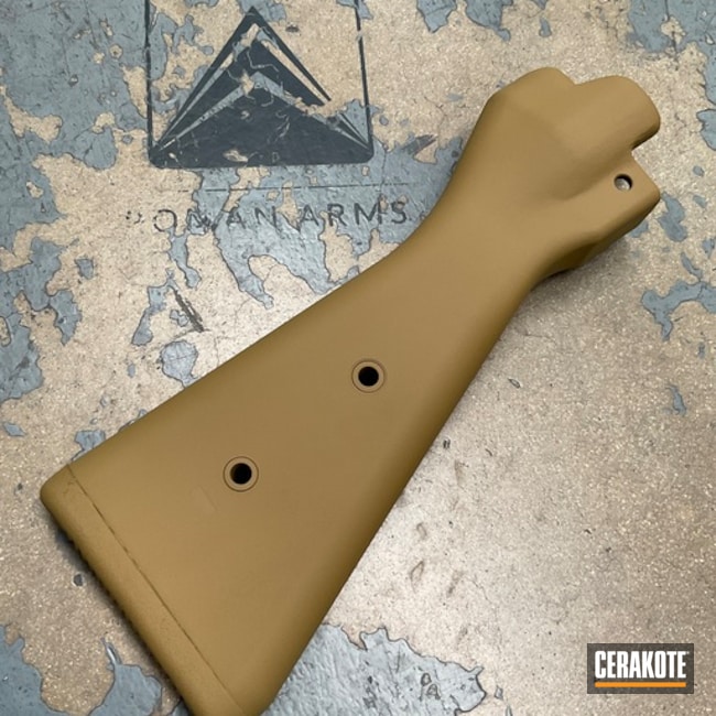 Hk Stock Coated With Cerakote In H-8000