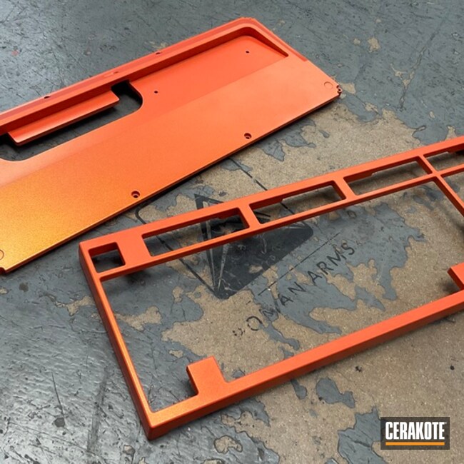 Aluminum Keyboard Coated With Cerakote