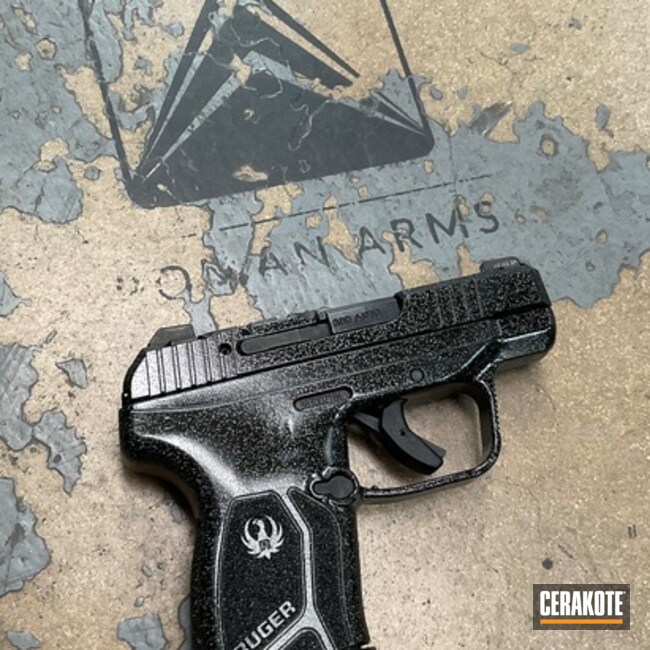 Lcp Max Coated With Cerakote In Graphite Black And High Gloss Armor Clear