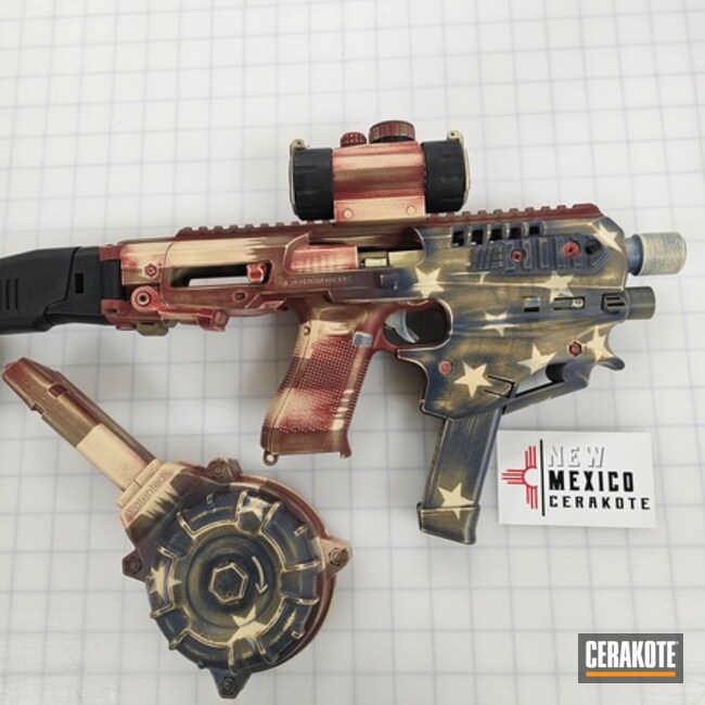Light Sand, Nra Blue, Coyote Tan, Graphite Black And Usmc Red Micro Roni