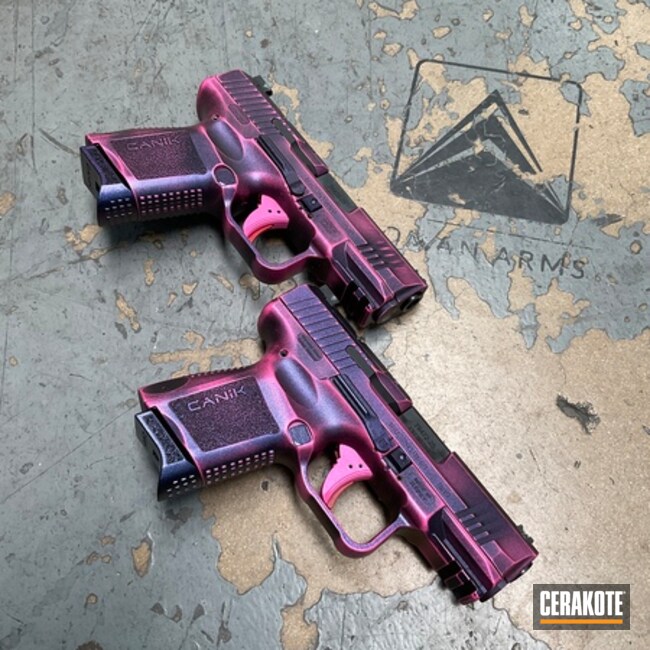 Matching Caniks Coated With Cerakote