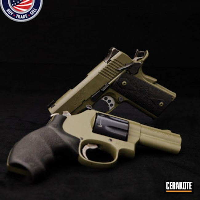 Bosom Buddies. Kimber 1911 S&w 586