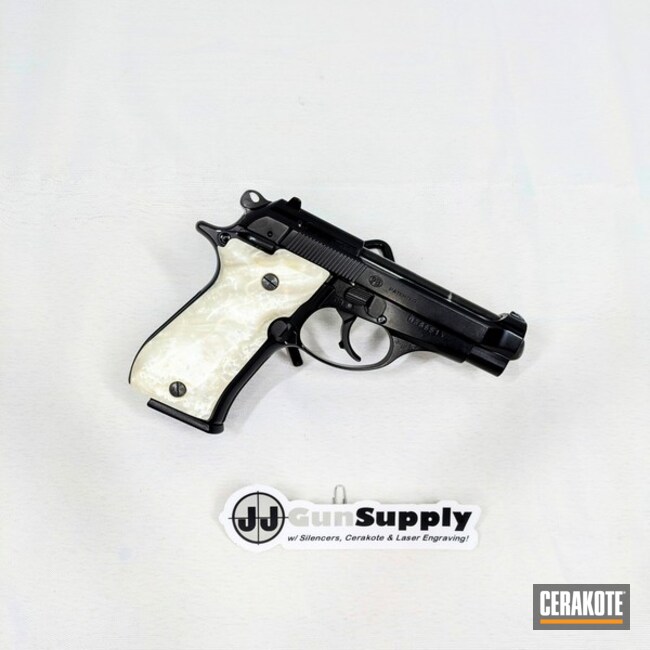 Beretta 84bb Coated In Gloss Black