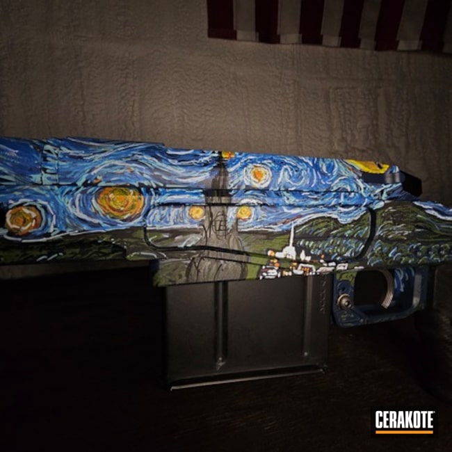 Van Gough Coated With Cerakote In H-127, H-221, H-190, H-309, H-166, H-297, H-171, H-340, H-146, H-236, H-175 And H-122