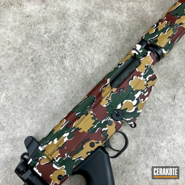 Belgian M1999 Jigsaw Camo Fal