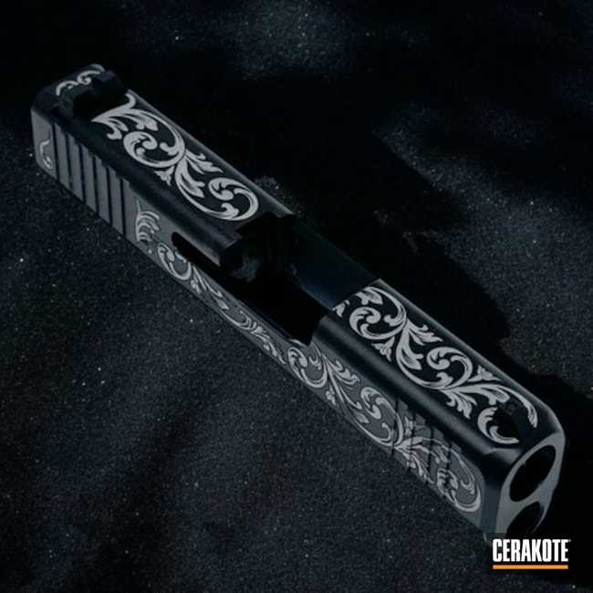 Laser Engraving Over Armor Black