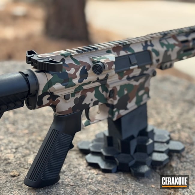 Camo Coated With Cerakote