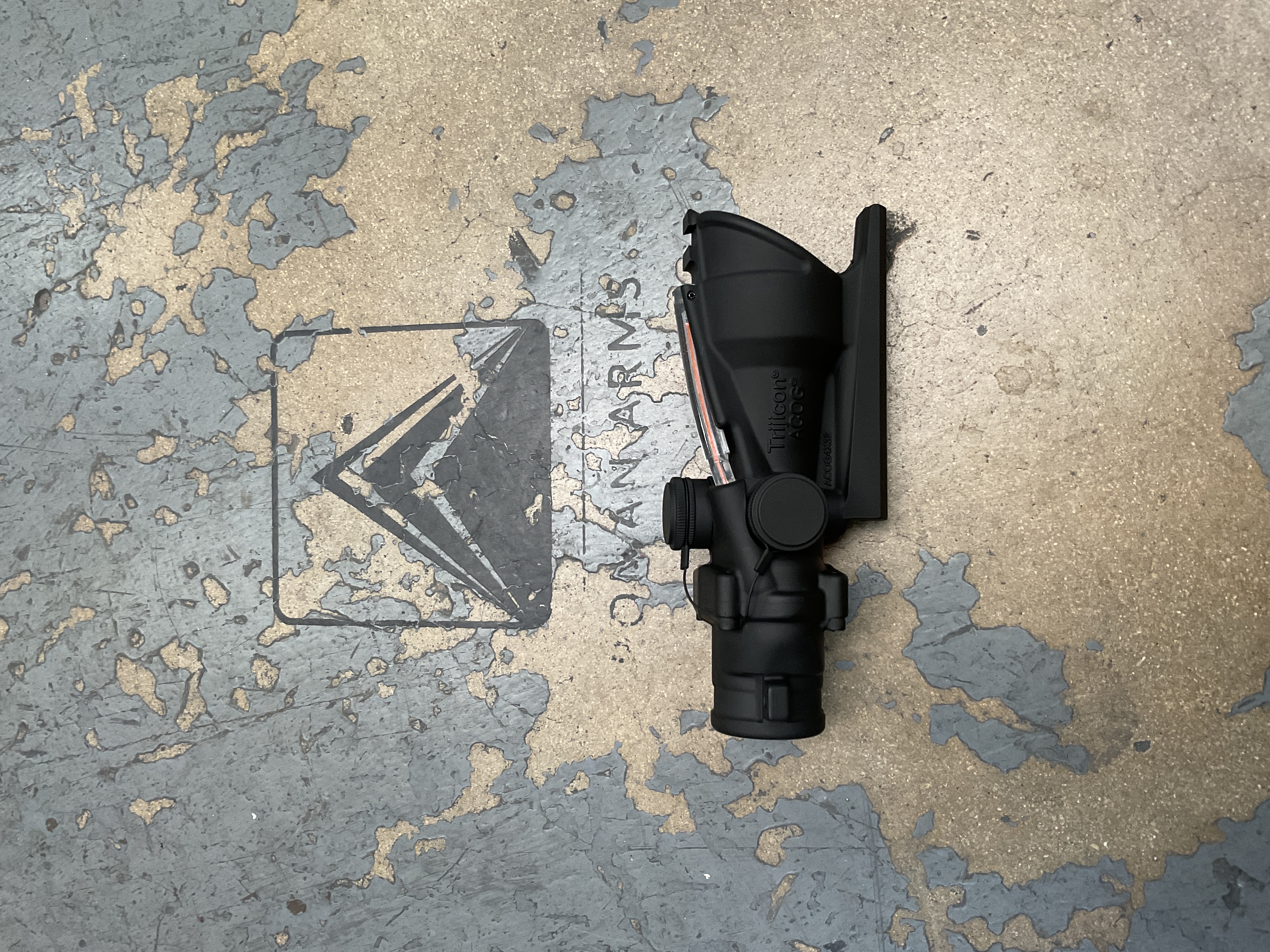 Project Delta Acog Acog featuring a Armor Black Finish | Cerakote