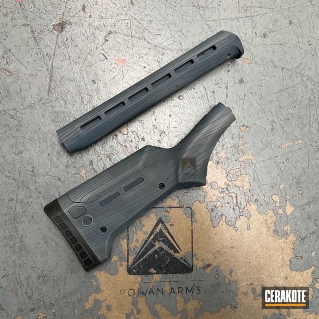 Woodgrain Coated With Cerakote
