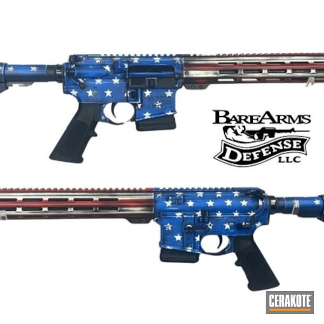 Distressed Flag Ar15