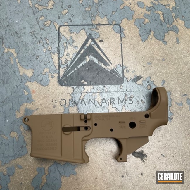 Aero Lower Coated With Cerakote