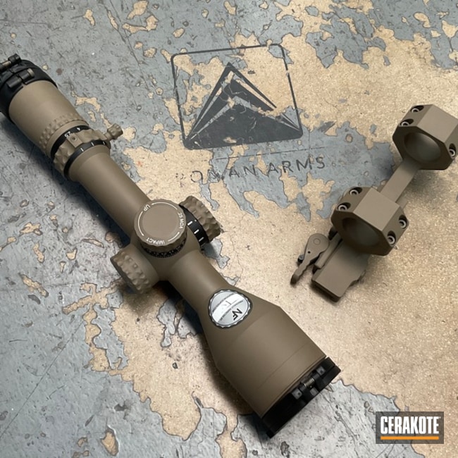 Nightforce Coated With Cerakote In H-267