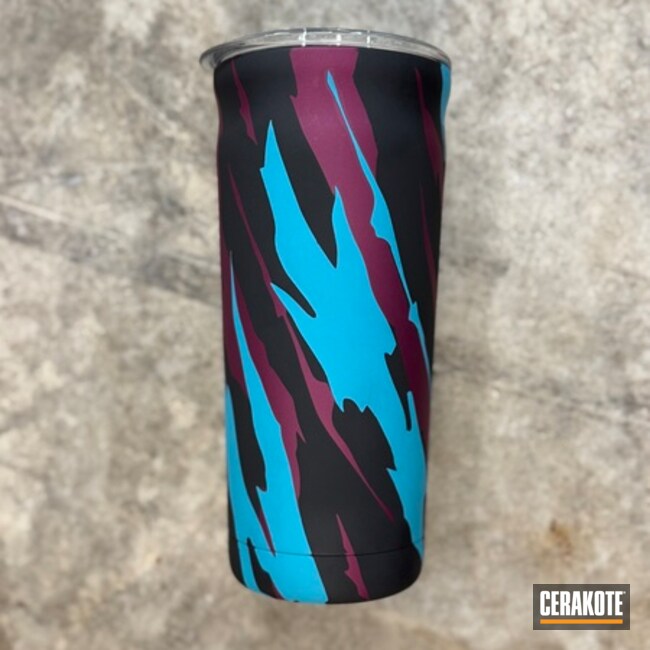  Tiger Striped Pattern Tumbler