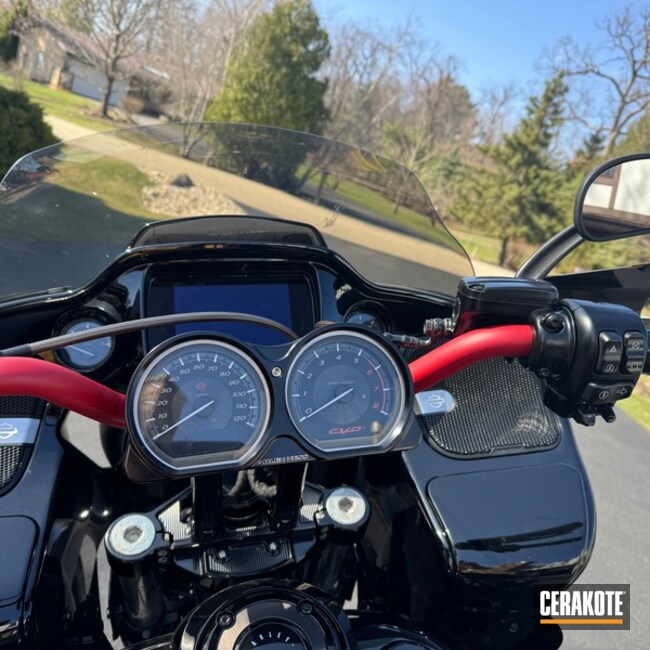 Harley Handlebars In Elite Series Fire