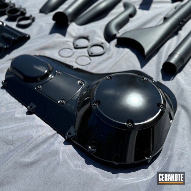 Harley Engine/exhaust Blackout Package
