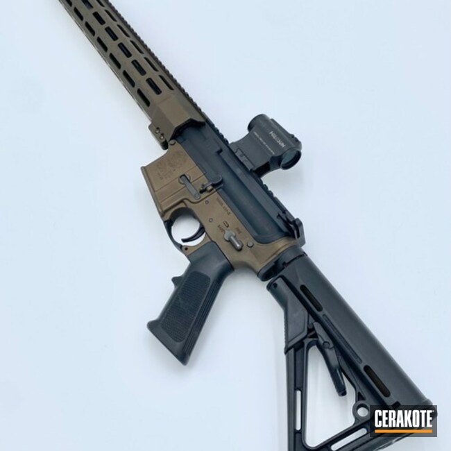 Midnight Bronze And Graphite Black Ar-15