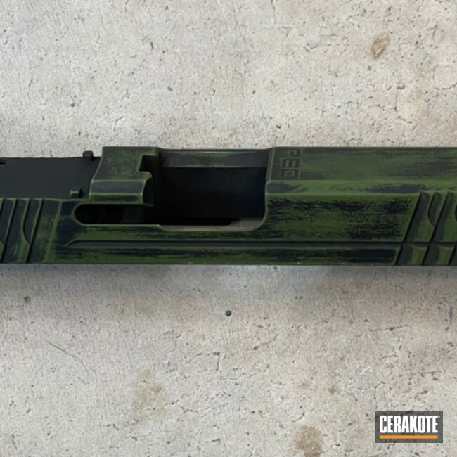 P80 Slide Coated With Cerakote