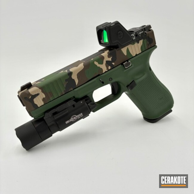 Plum Brown, Graphite Black, Highland Green And Flat Dark Earth G17